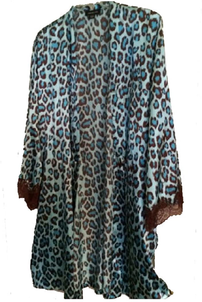 Price:$54.99 Jones New York Intimates Short Wrap Robe Wild Thing X - Large at Amazon Women’s Clothing store