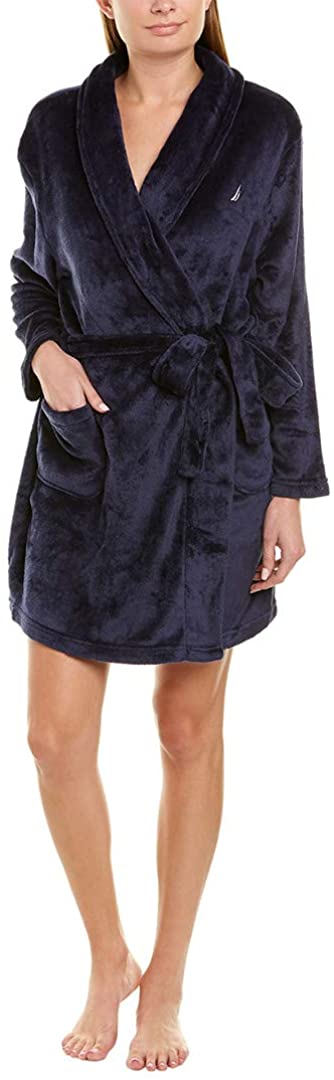 Price:$29.99 Nautica Womens Robe, L/XL, Blue at Amazon Women’s Clothing store