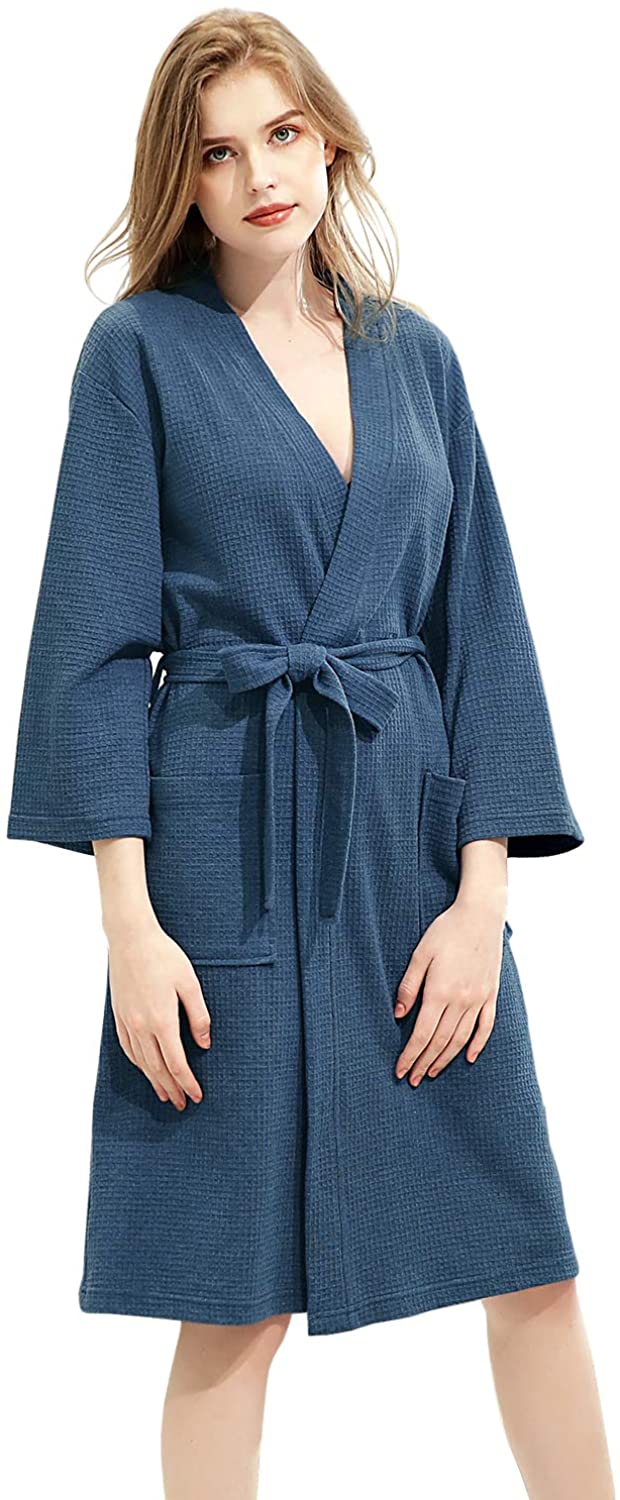 Price:$9.99 ZAKASA Womens Kimono Robes Lightweight Bath Robe at Amazon Women’s Clothing store