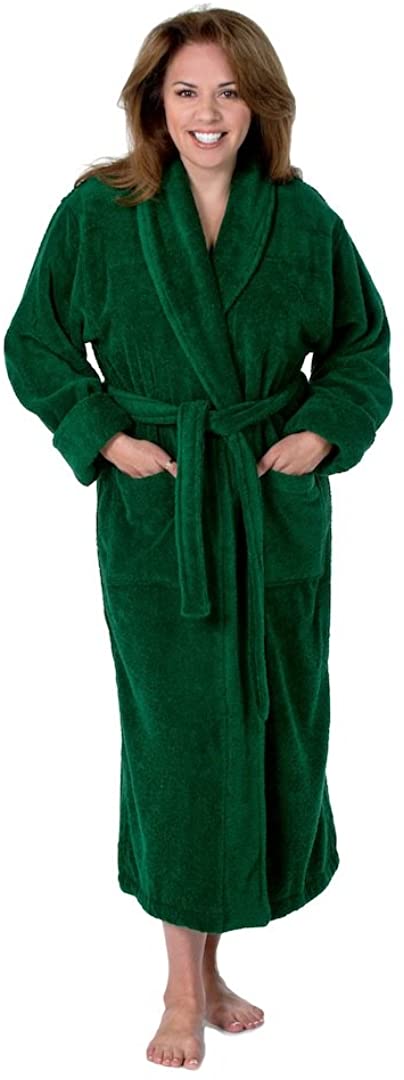 Price:$129.00 660 GSM, Original Thirsty™ Towels, Luxury NON-GMO Turkish Cotton Bath Robe for Men and Women at Amazon Women’s Clothing store  Novelty Bathrobes
