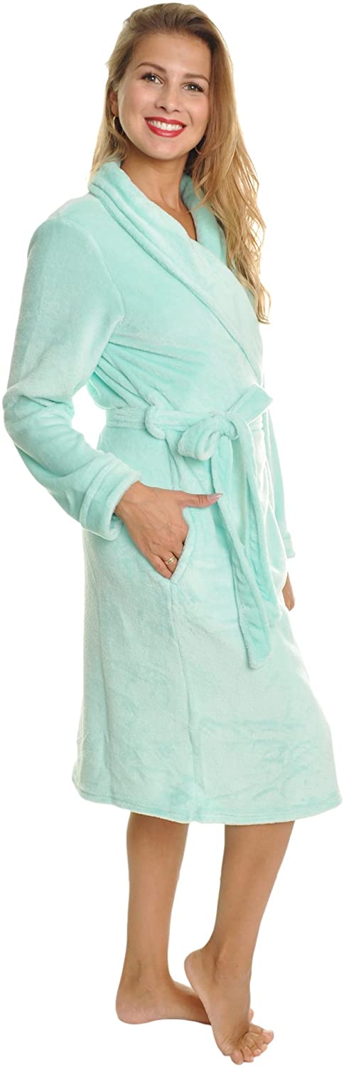 Price:$13.00 Angelina Plush Mix-and-Match Bed Jacket Pants Robe Lounge/Sleepwear - Sold Separately at Amazon Women’s Clothing store