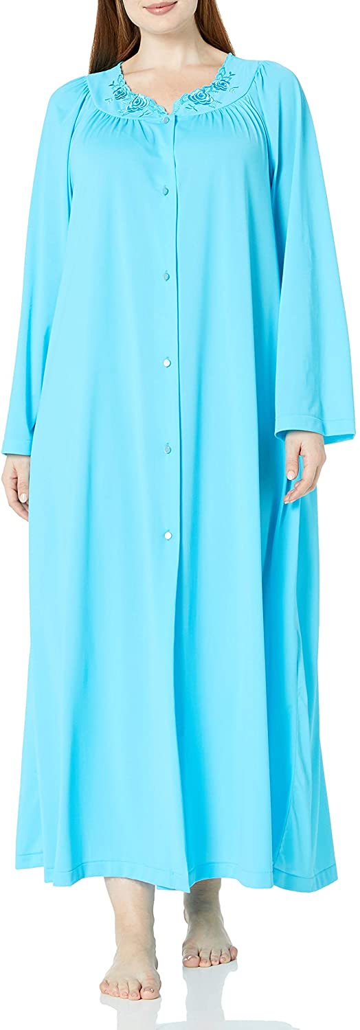 Price:$29.97 Shadowline Women's Plus-Size Petals 54 Inch Sleeve Long Coat at Amazon Women’s Clothing store