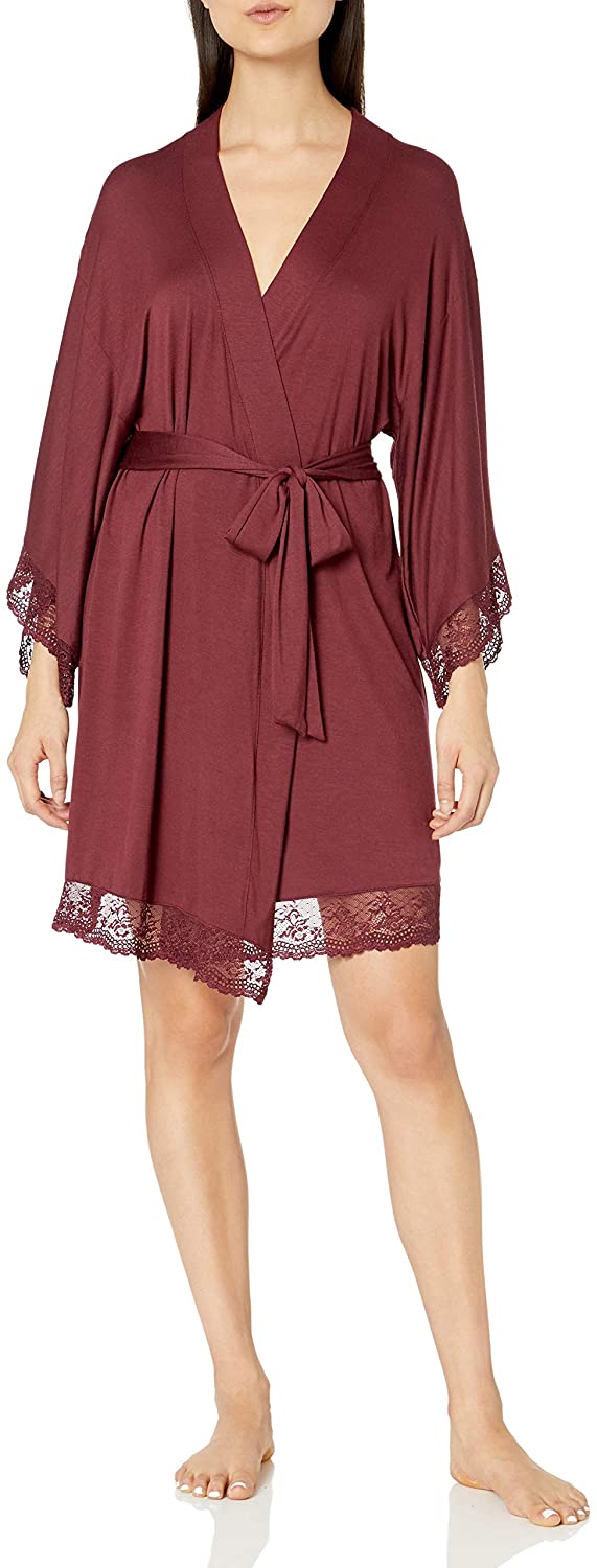 Price:$78.09 Eberjey Women's Kimono Robe at Amazon Women’s Clothing store