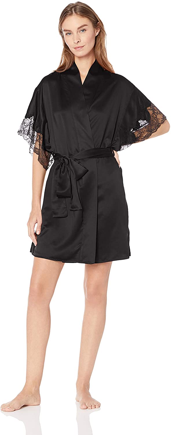 Price:$57.77 Natori Women's Satin Wrap at Amazon Women’s Clothing store