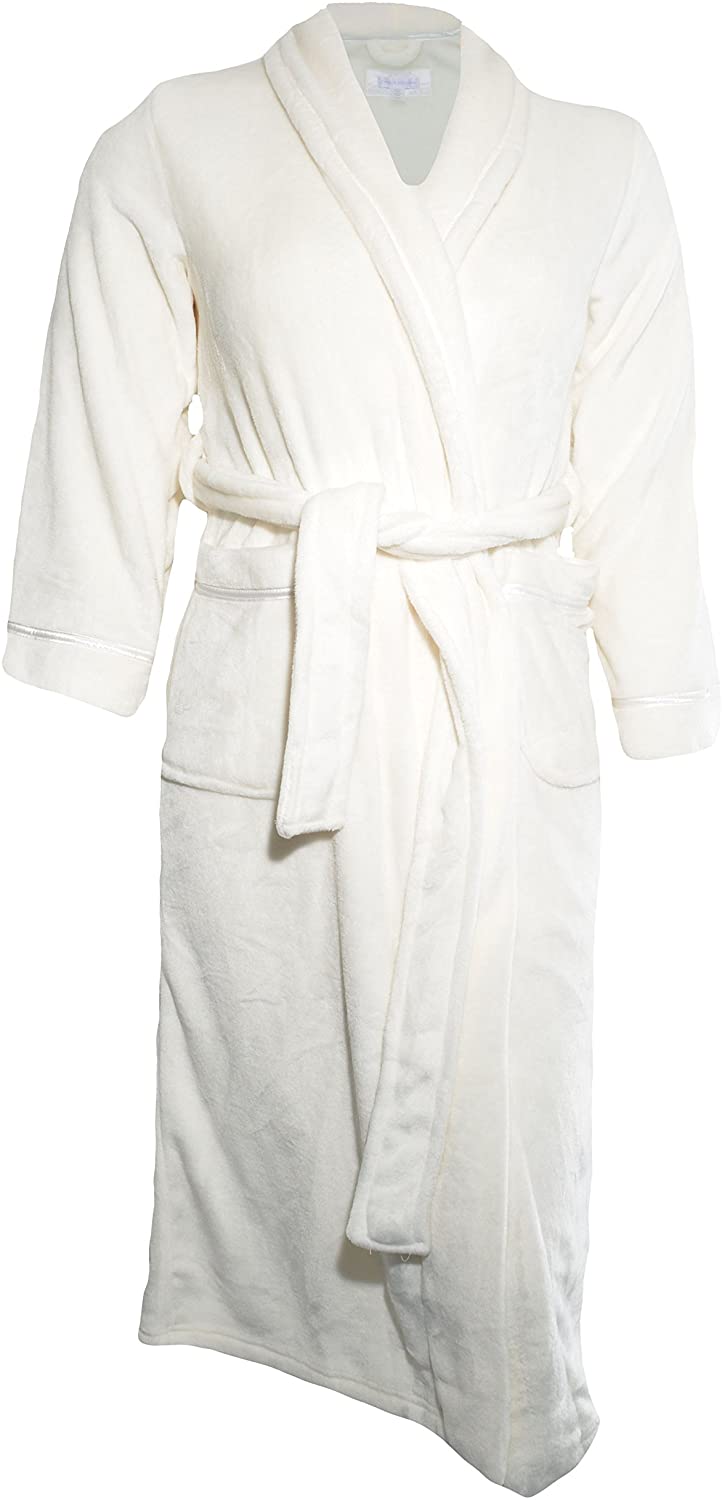 Price:$36.99 Carole Hochman Ladies’ Plush Wrap Robe at Amazon Women’s Clothing store