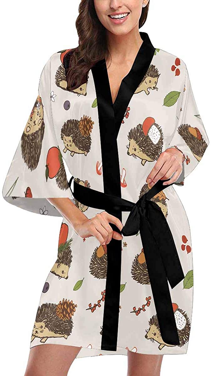Price:$39.99    Custom Kawaii Cheerful Cute Pigs Women Kimono Robes Beach Cover Up for Parties Wedding (XS-2XL)  Clothing