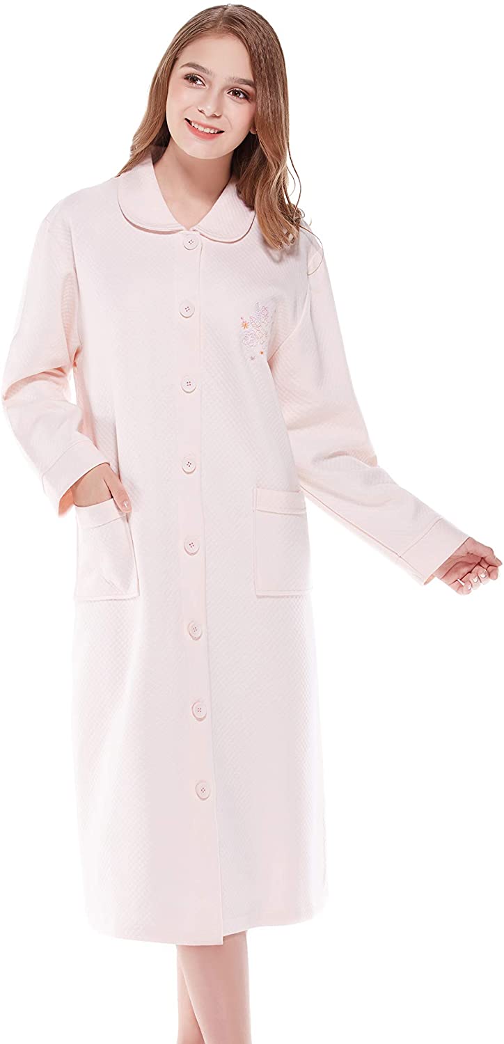 Price:$28.71 Long Women's Robes with Pocket, Soft Cozy Bathrobe for Women, Warm Comfortable Loungewear at Amazon Women’s Clothing store