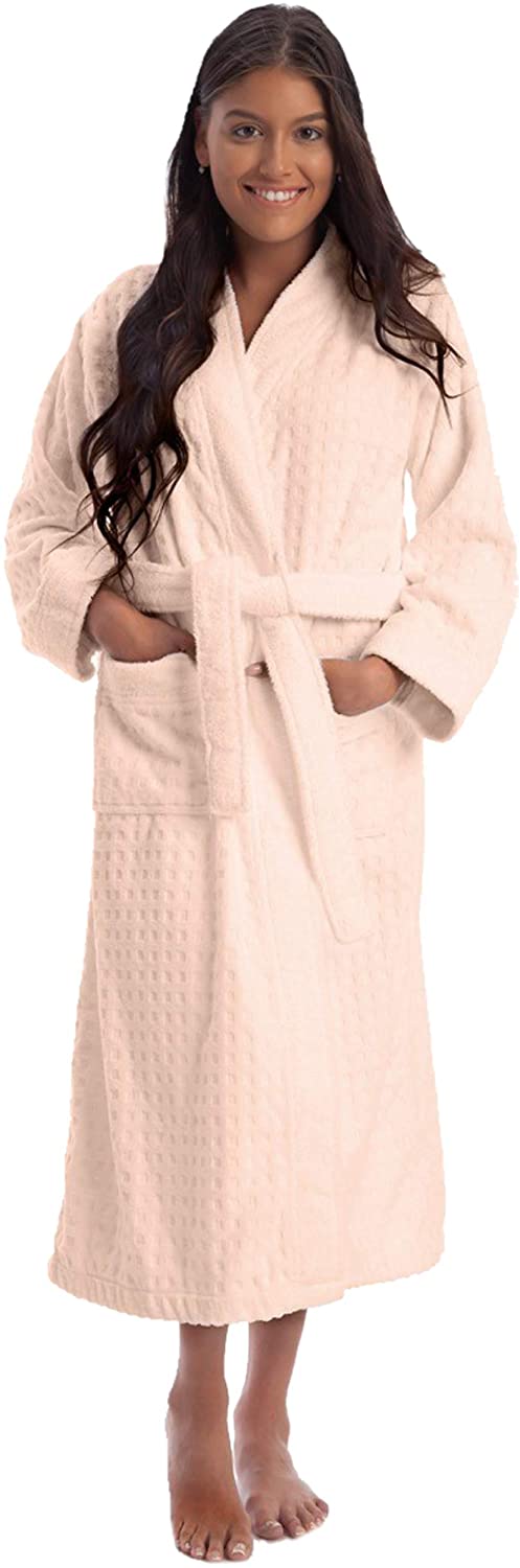 Price:$36.00 Gemsli Womens Luxurious Kimono Terry Robe at Amazon Women’s Clothing store