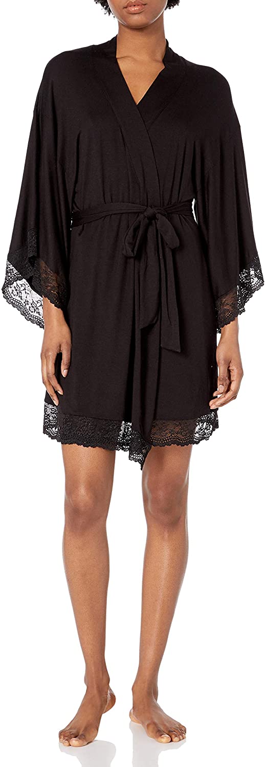Price:$66.60 Eberjey Women's Colette Long Kimono Robe at Amazon Women’s Clothing store