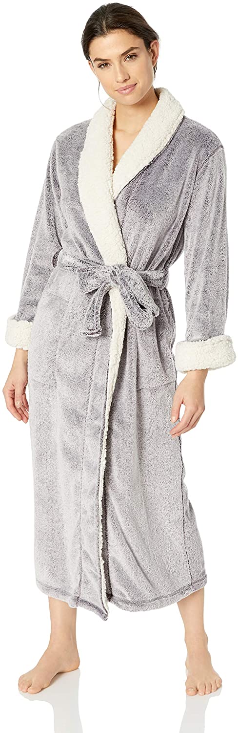 Price:$91.70 Natori Women's Plush Robe at Amazon Women’s Clothing store