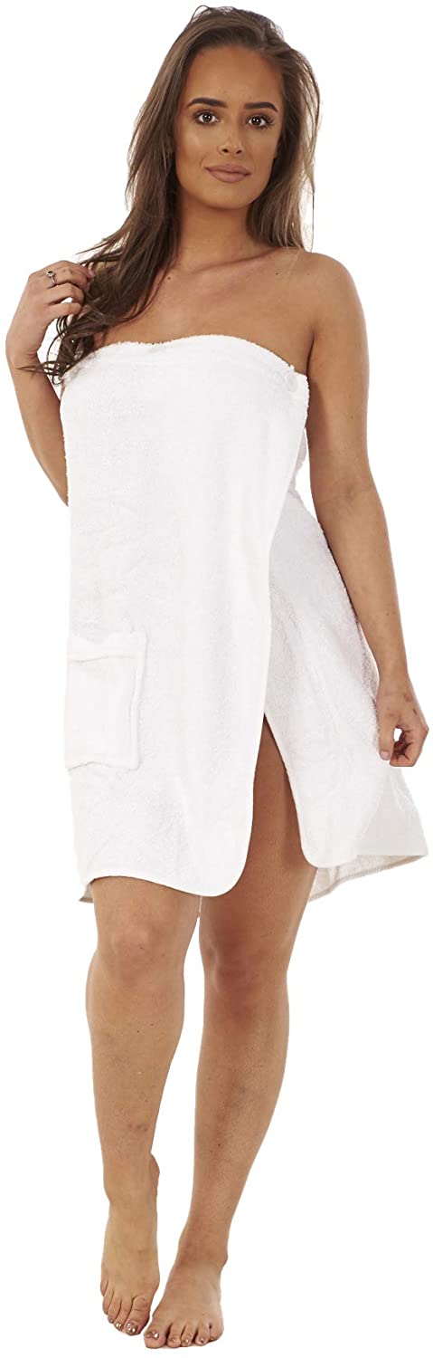 Price:$15.96    Tom Franks Towelling Shower Wrap  Clothing