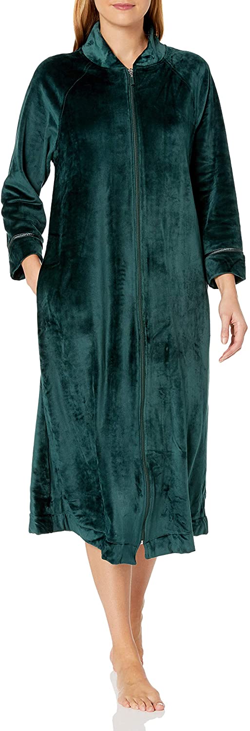 Price:$29.99 Carole Hochman Women's Long Zip Gown at Amazon Women’s Clothing store