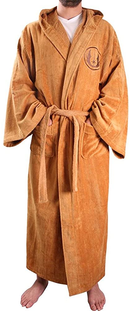 Price:$39.99 Mesodyn Adult Robe Halloween Cosplay Bathrobe Adult Size at Amazon Women’s Clothing store