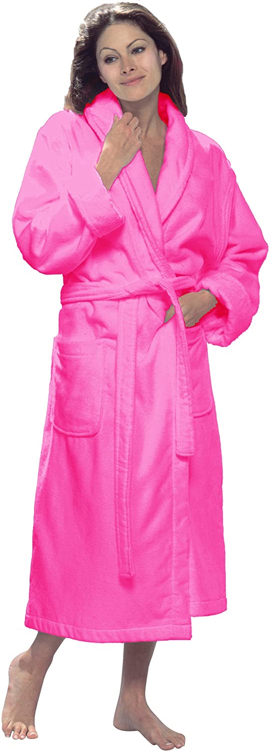 Price:$37.82 byLora, Terry Cotton Adult Robe, Shawl Style at Amazon Men’s Clothing store