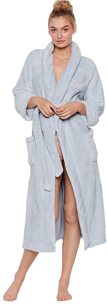 Price:$79.99 Victoria's Secret Cozy Plush Long Robe XS/S Flint Grey at Amazon Women’s Clothing store