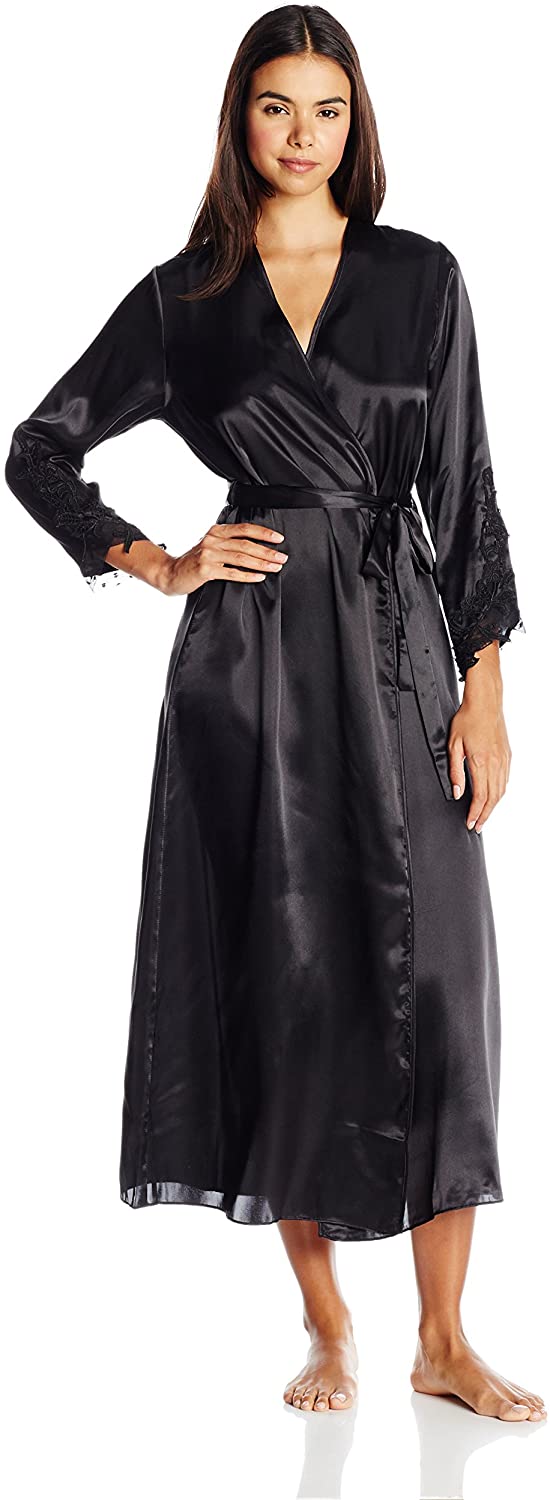 Price:$29.88 Flora Nikrooz Flora Women's Stella Robe at Amazon Women’s Clothing store