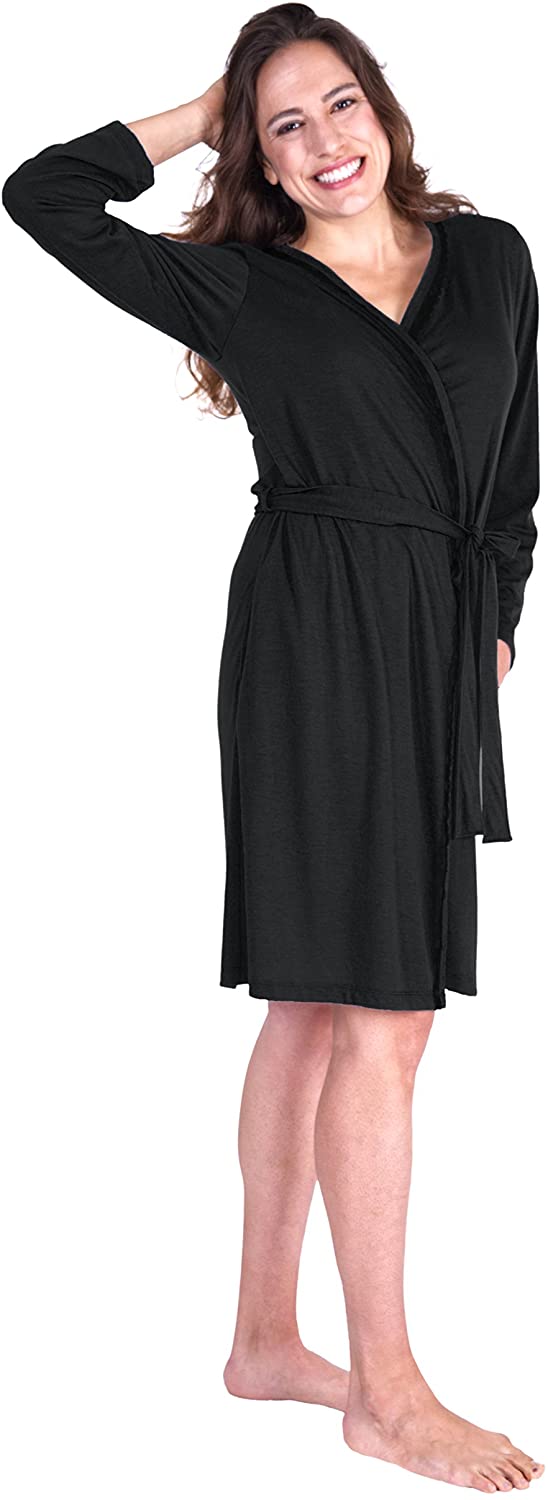Price:$79.00 Cool-jams Moisture Wicking Travel Robe at Amazon Women’s Clothing store