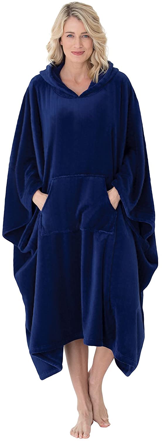 Price:$34.99 PajamaGram Women's Wearable Throw Bathrobe, Twilight, OneSize at Amazon Women’s Clothing store