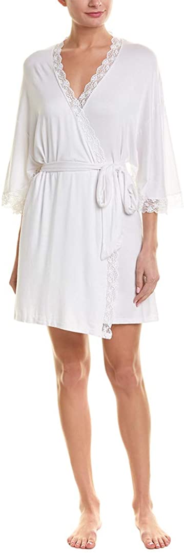 Price:$93.24    Eberjey Women's Kiss The Bride The Belle Robe  Clothing