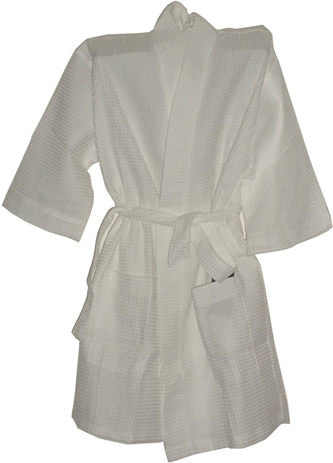 Price:$27.99    Cotton Waffle Robe White Monogrammed Gifts Bridesmaids Embroidered Gifts Bridesmaids  Clothing