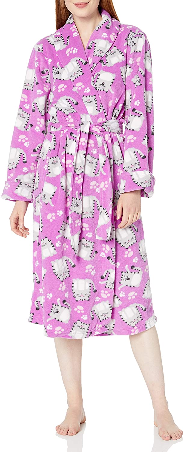 Price:$17.25 Casual Moments Women's 46" Wrap Robe at Amazon Women’s Clothing store
