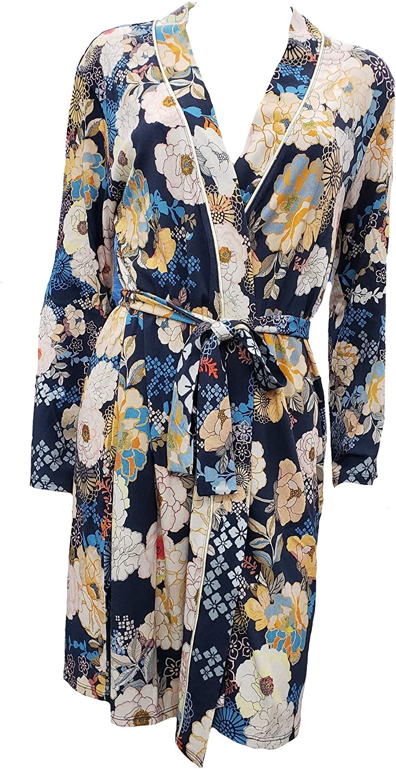 Price:$170.00 Johnny Was Vino Sleep Robe - MS10719E (Small, Multi) at Amazon Women’s Clothing store