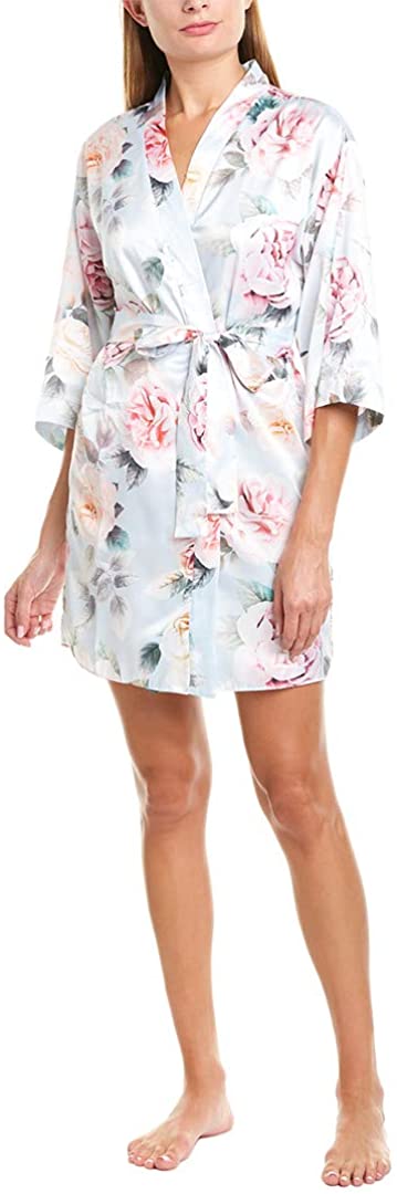 Price:$27.99 Flora Nikrooz Matte Charmeuse Kimono at Amazon Women’s Clothing store