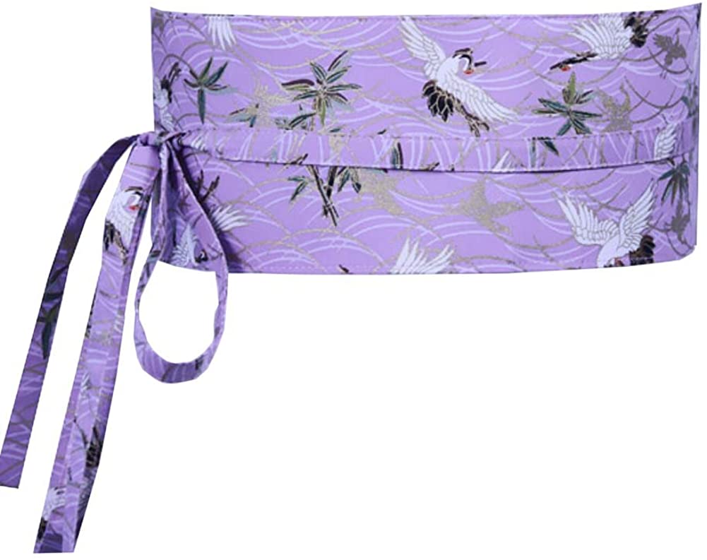 Price:$19.48 Women's Japanese Yukata Kimono Robe Obi Belt Harajuku Waistband-#16 at Amazon Women’s Clothing store