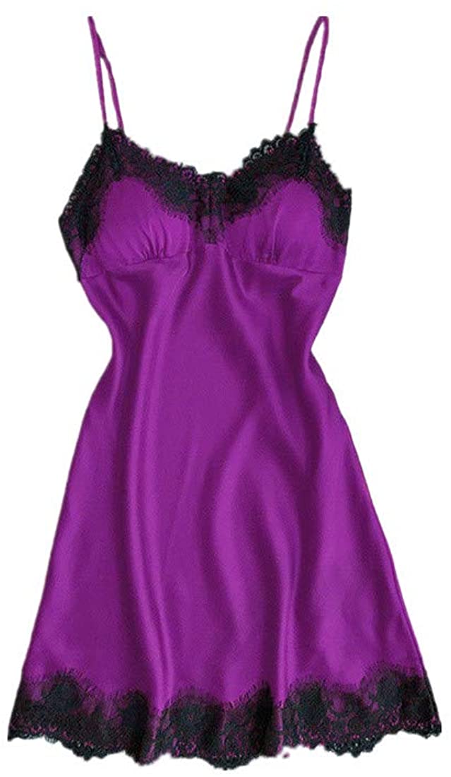 Price:$2.94 iTLOTL Women Sexy Lace Lingerie Nightwear Underwear Robe Babydoll Sleepwear Dress at Amazon Women’s Clothing store