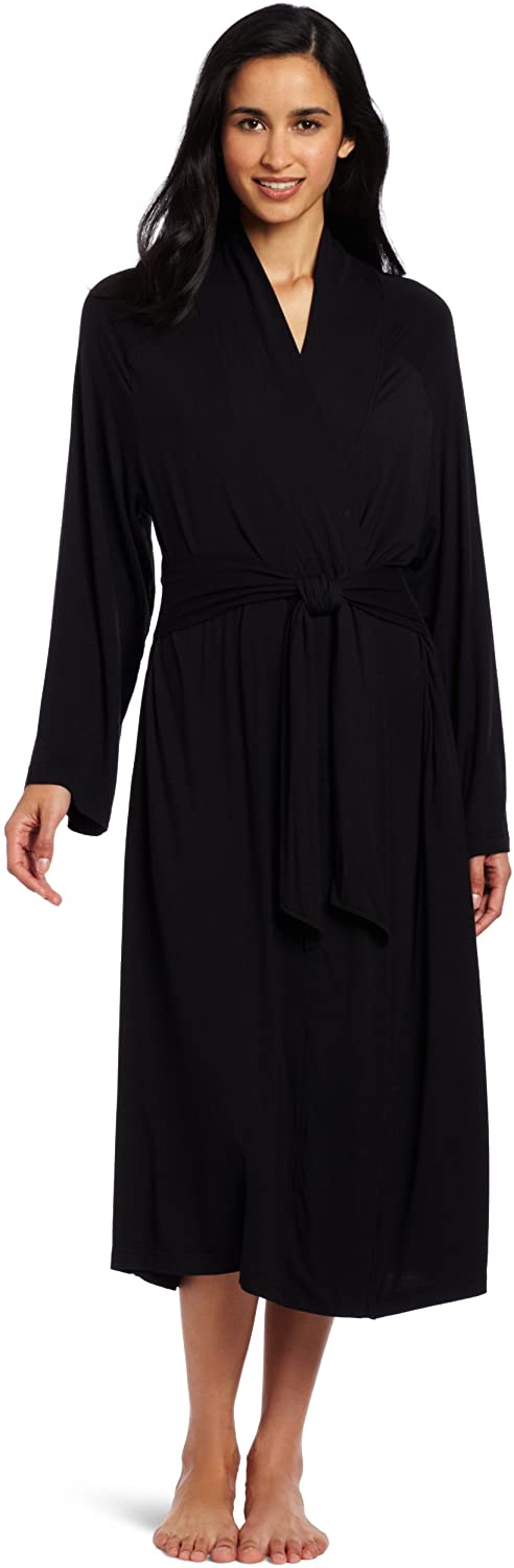 Price:$47.11 Casual Moments Women's 48-Inch Shawl Collar Wrap Robe at Amazon Women’s Clothing store