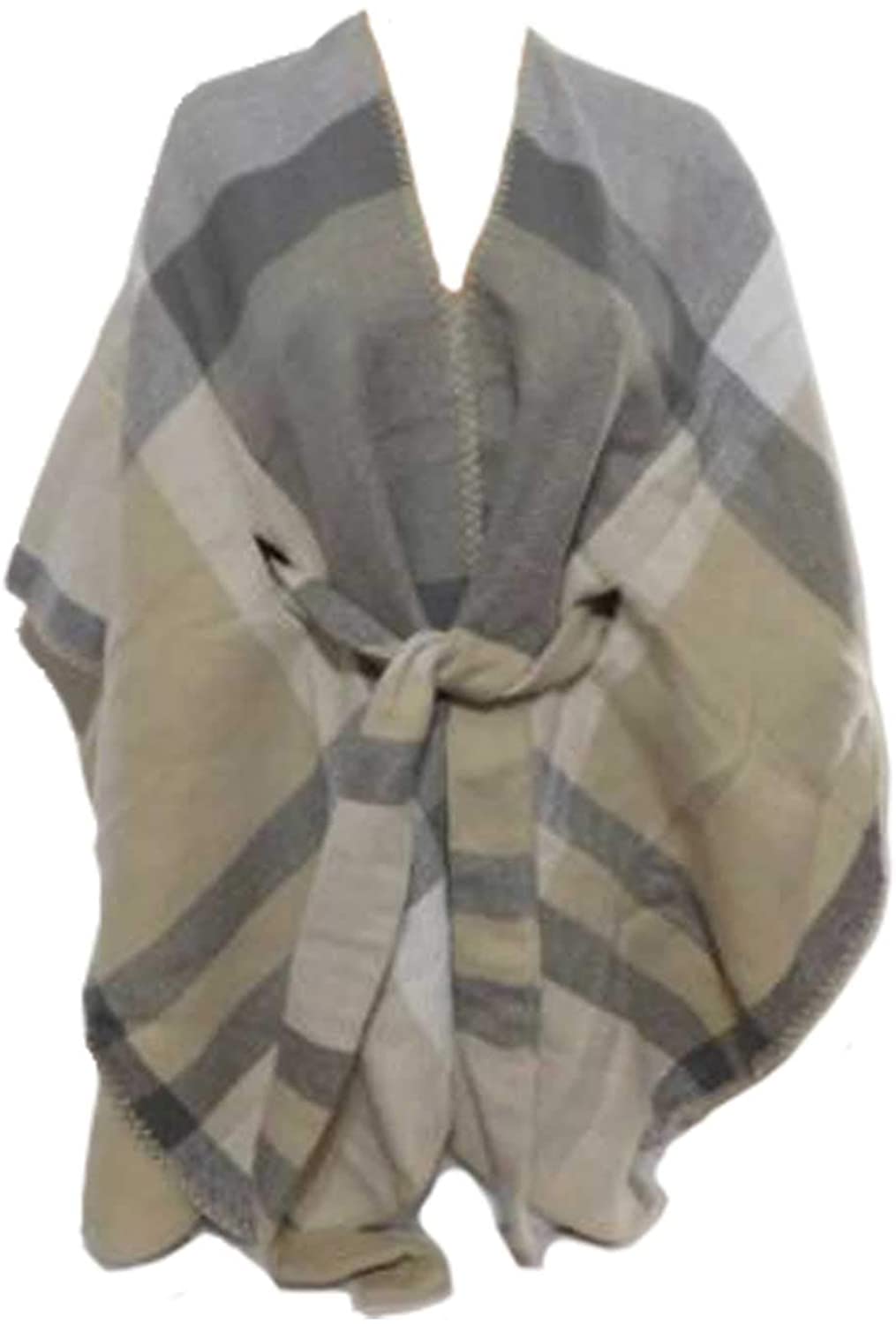 Price:$9.96 Emmanuel Geraldo Reversible Belted Wrap Light Grey at Amazon Women’s Clothing store