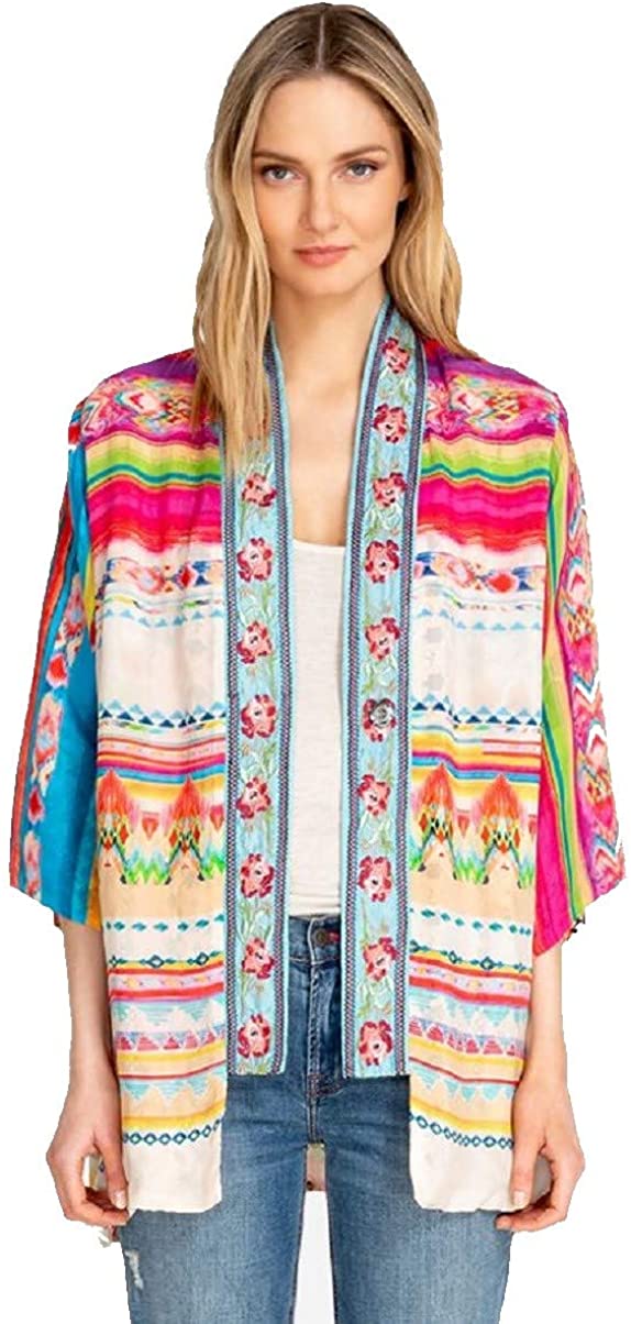 Price:$378.00 Johnny Was Maci Kimono - C47619B4 at Amazon Women’s Clothing store