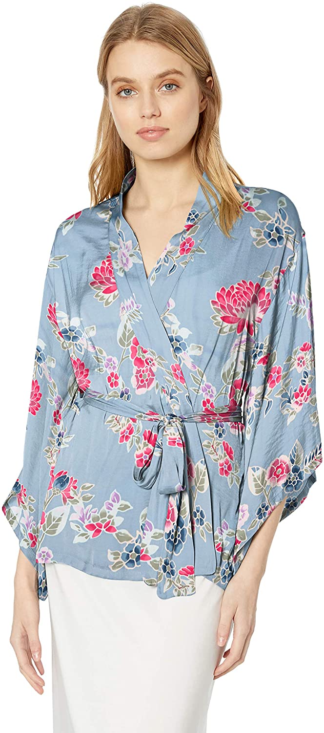 Price:$23.28 Josie by Natori Women's Washed Satin Wrap at Amazon Women’s Clothing store