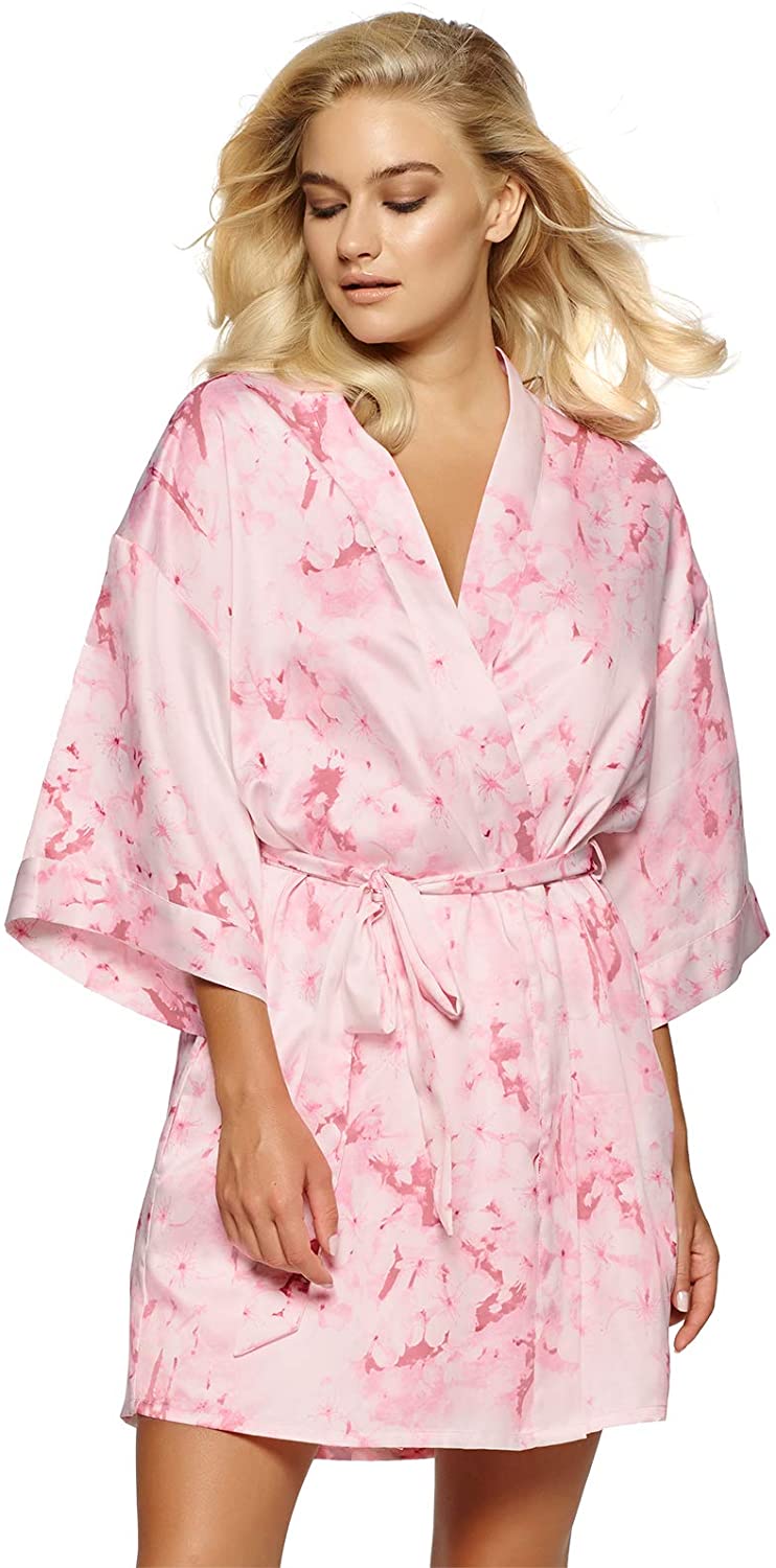 Price:$30.28 Muse Satin Kimono at Amazon Women’s Clothing store