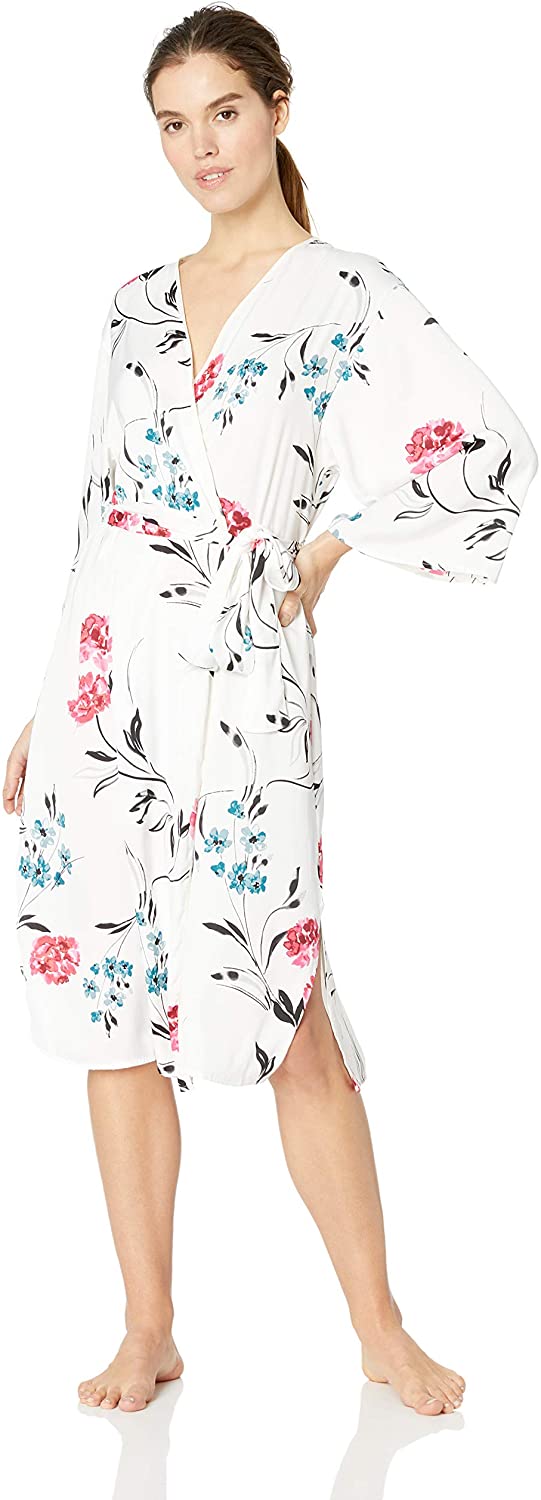Price:$62.44 Josie by Natori Women's Washed Satin Wrap at Amazon Women’s Clothing store