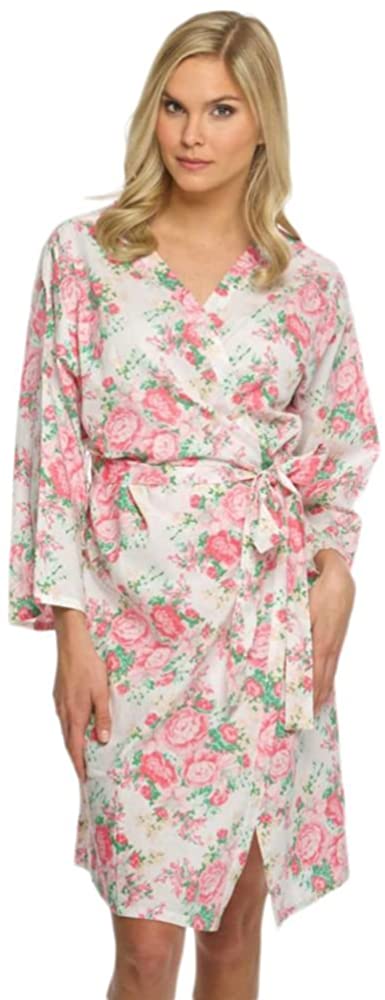 Price:$19.95    Cotton Floral Robe Style CFROB  Clothing