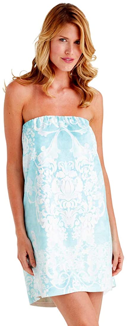 Price:$112.49 Wrap Up by VP Romantique Blue Microfiber Wrap at Amazon Women’s Clothing store