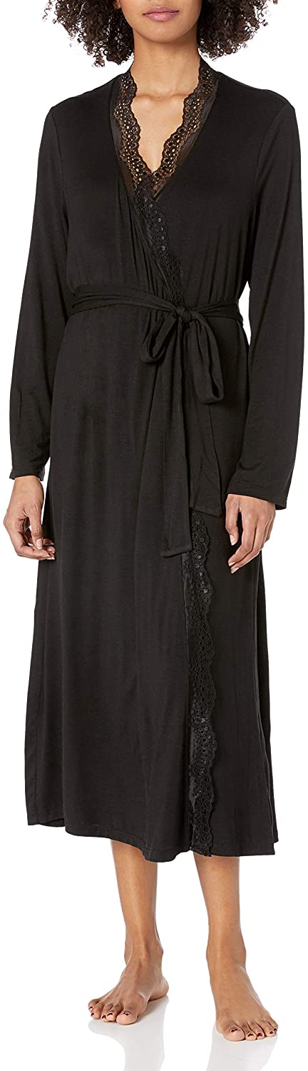 Price:$91.08 Eberjey Women's Long Robe at Amazon Women’s Clothing store