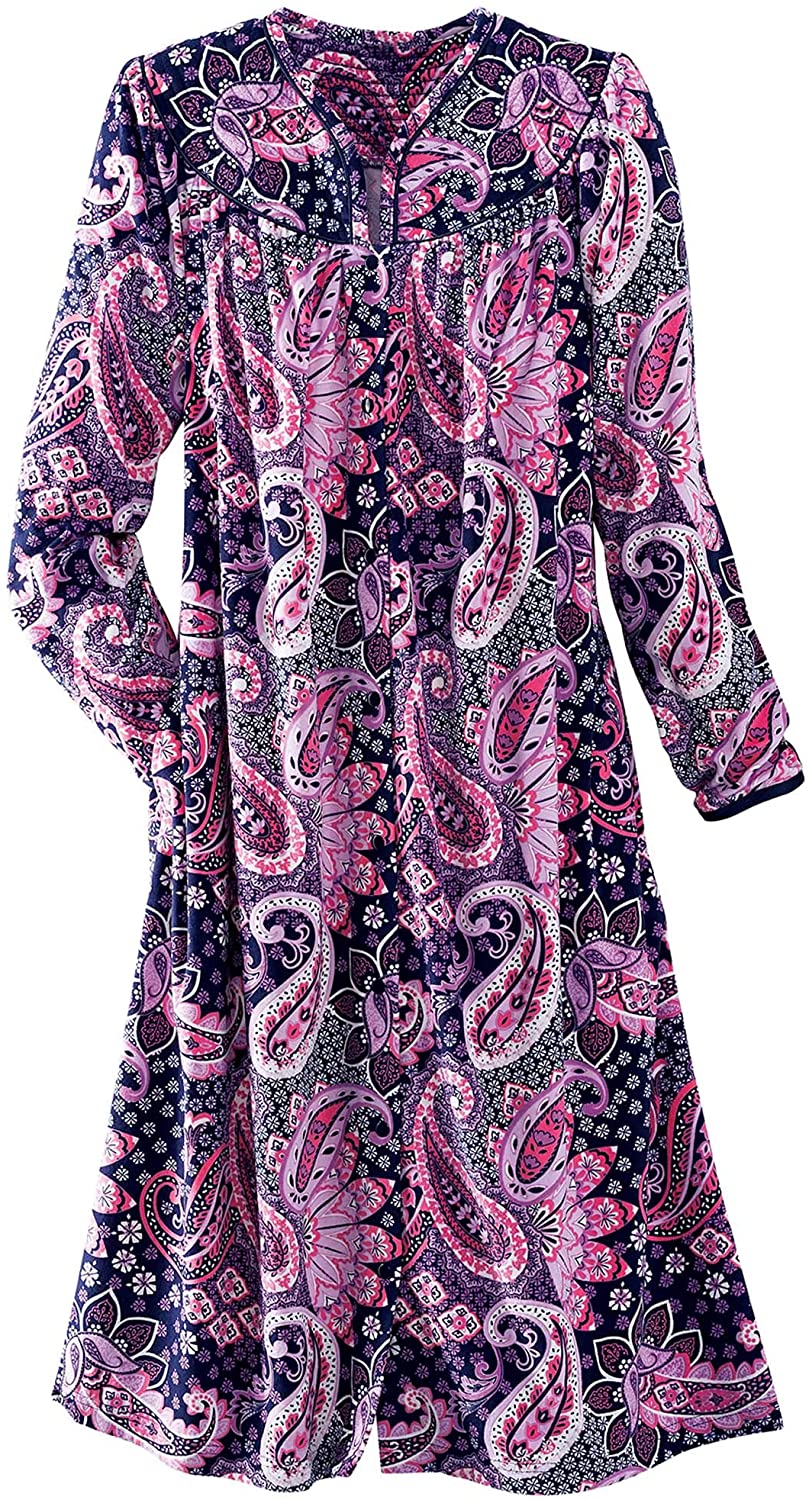 Price:$26.95 National Paisley House Coat at Amazon Women’s Clothing store