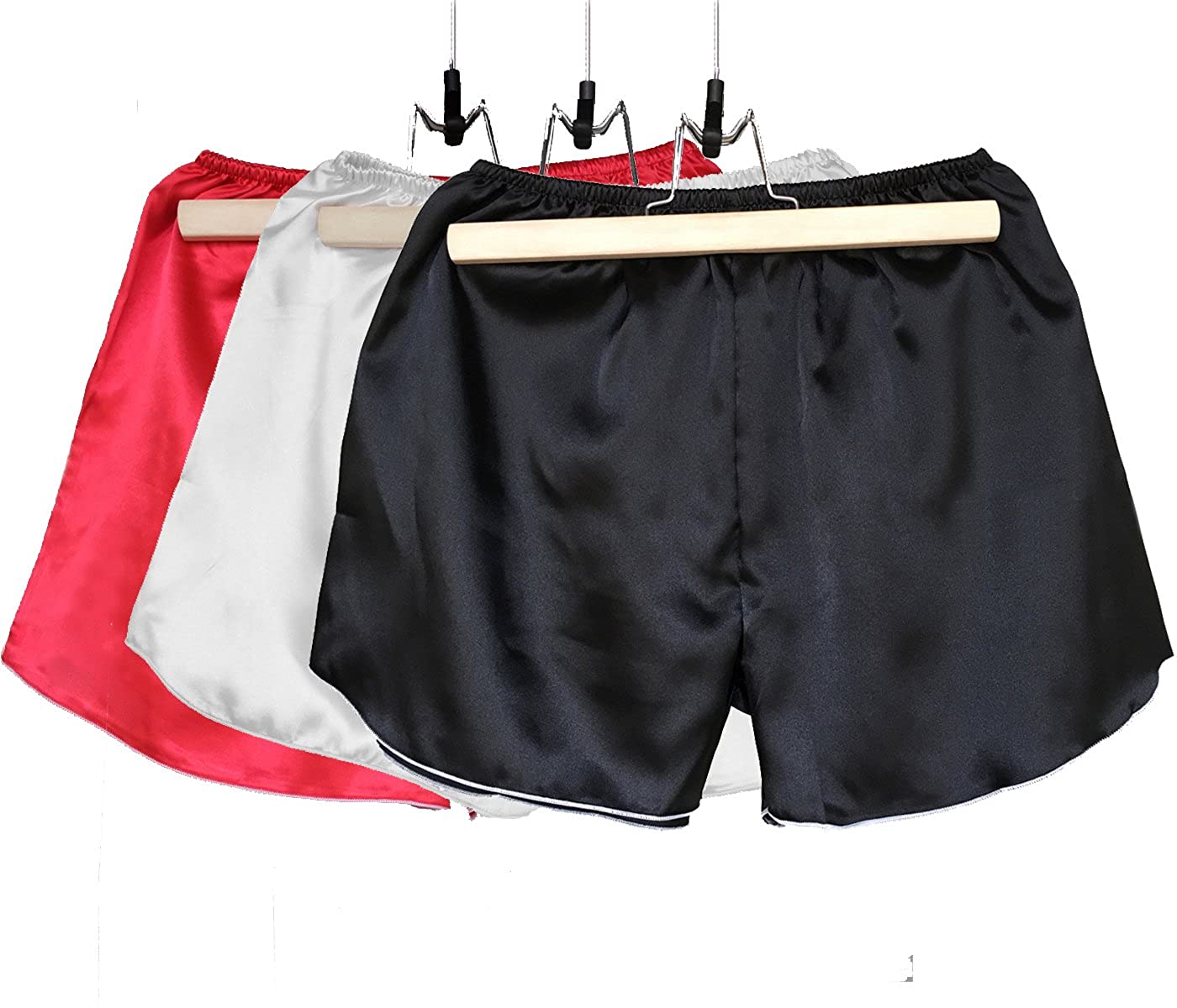 Price:$6.99 Wantschun Womens Silk Satin Underwear Shorts Boxer Knickers Nightie Lingerie Sleepwear Pyjamas Bottom Nightwear at Amazon Women’s Clothing store