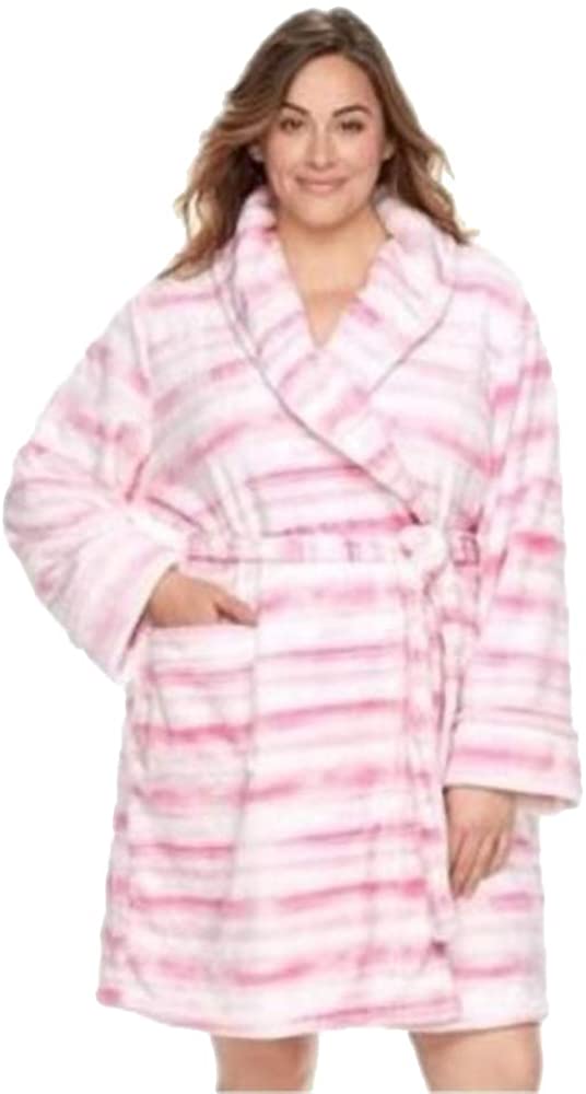 Price:$16.99 Nautica Women's Short Cozy Knit Robe at Amazon Women’s Clothing store