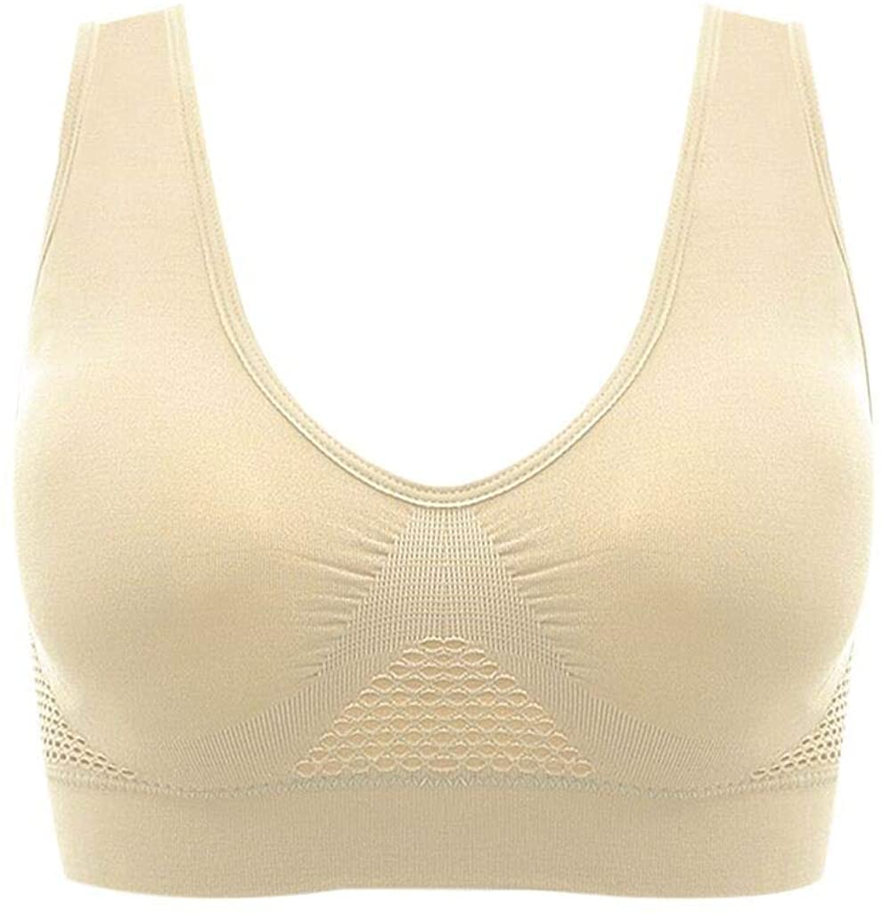Price:$0.02 MITIY Women's Air Permeable Cooling Sport Bras Tank Tops Breathable Seamless Workout Sport Yoga Bra at Amazon Women’s Clothing store
