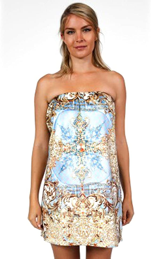 Price:$149.99 Wrap Up by VP Blue Pearl Microfiber Wrap at Amazon Women’s Clothing store