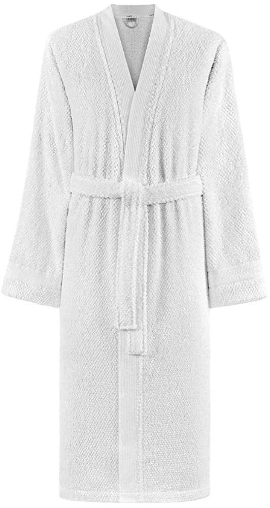 Price:$182.00 Togas high-qulaity Snow White Terry Cloth Women's Robe Miel - 100% Cotton at Amazon Women’s Clothing store