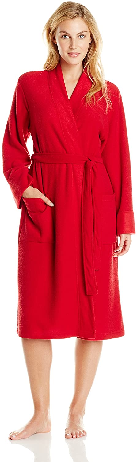 Price:$59.00 N Natori Women's Nirvana Robe, Red, X-Large at Amazon Women’s Clothing store