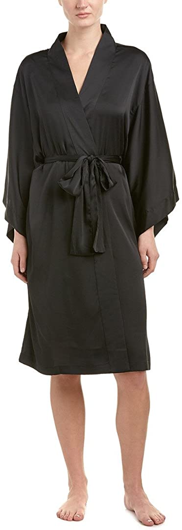 Price:$86.95 Natori Women's Feathers Satin Robe at Amazon Women’s Clothing store