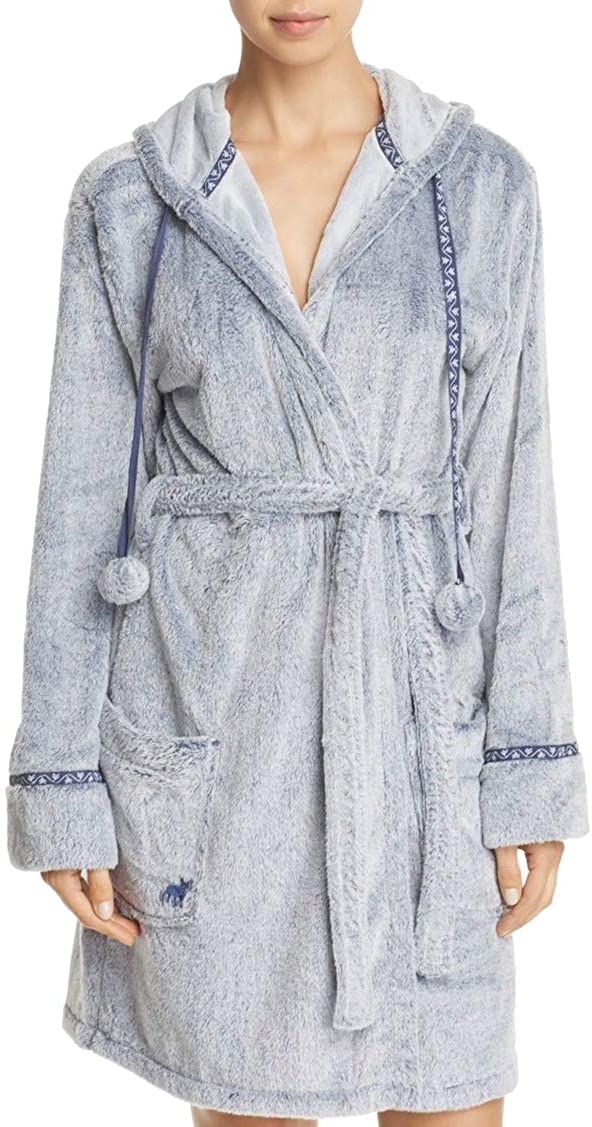 Price:$79.99 Pj Salvage Blues Traveler Faux Fur Robe, Small at Amazon Women’s Clothing store