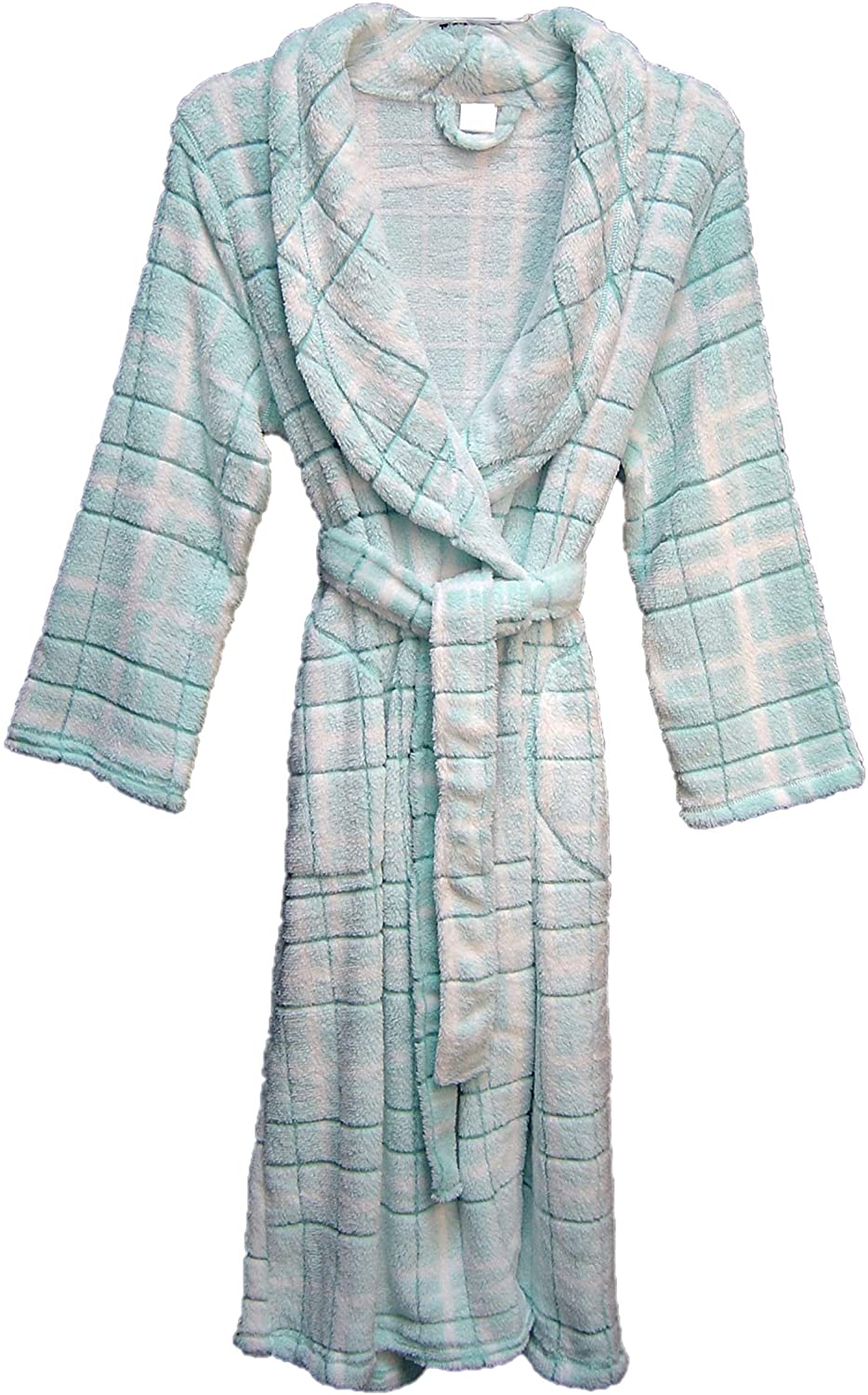 Price:$29.99 Croft & Barrow Plaid Burnout Robe - Women's at Amazon Women’s Clothing store  Bathrobes