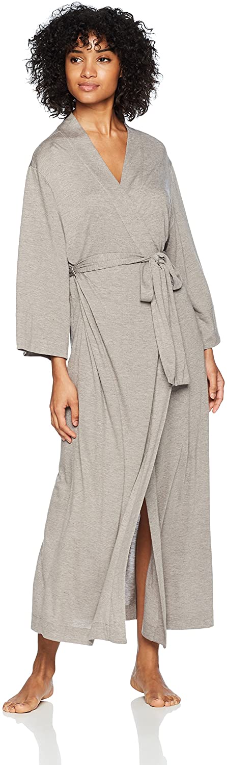 Price:$76.06 Natori Women's Shangri-la Solid Knit Robe, Java, Large at Amazon Women’s Clothing store