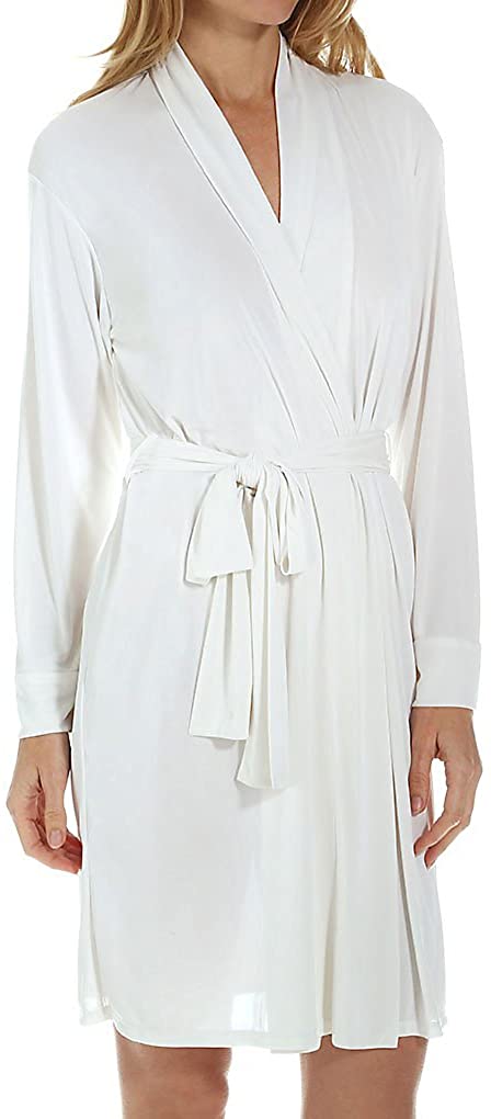 Price:$54.95 Natori Negligee Basic Robe, Ivory L (Women's 14-16) at Amazon Women’s Clothing store